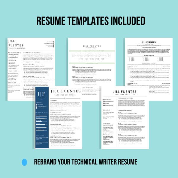 Technical Writer Plug & Play Resume - Image 3